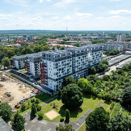 Golden Park Aparthotel Szczecin Buitenkant foto