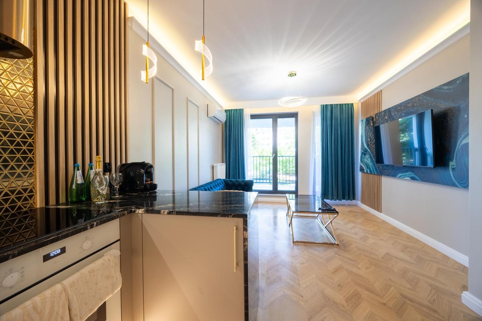 Golden Park Aparthotel Szczecin Buitenkant foto