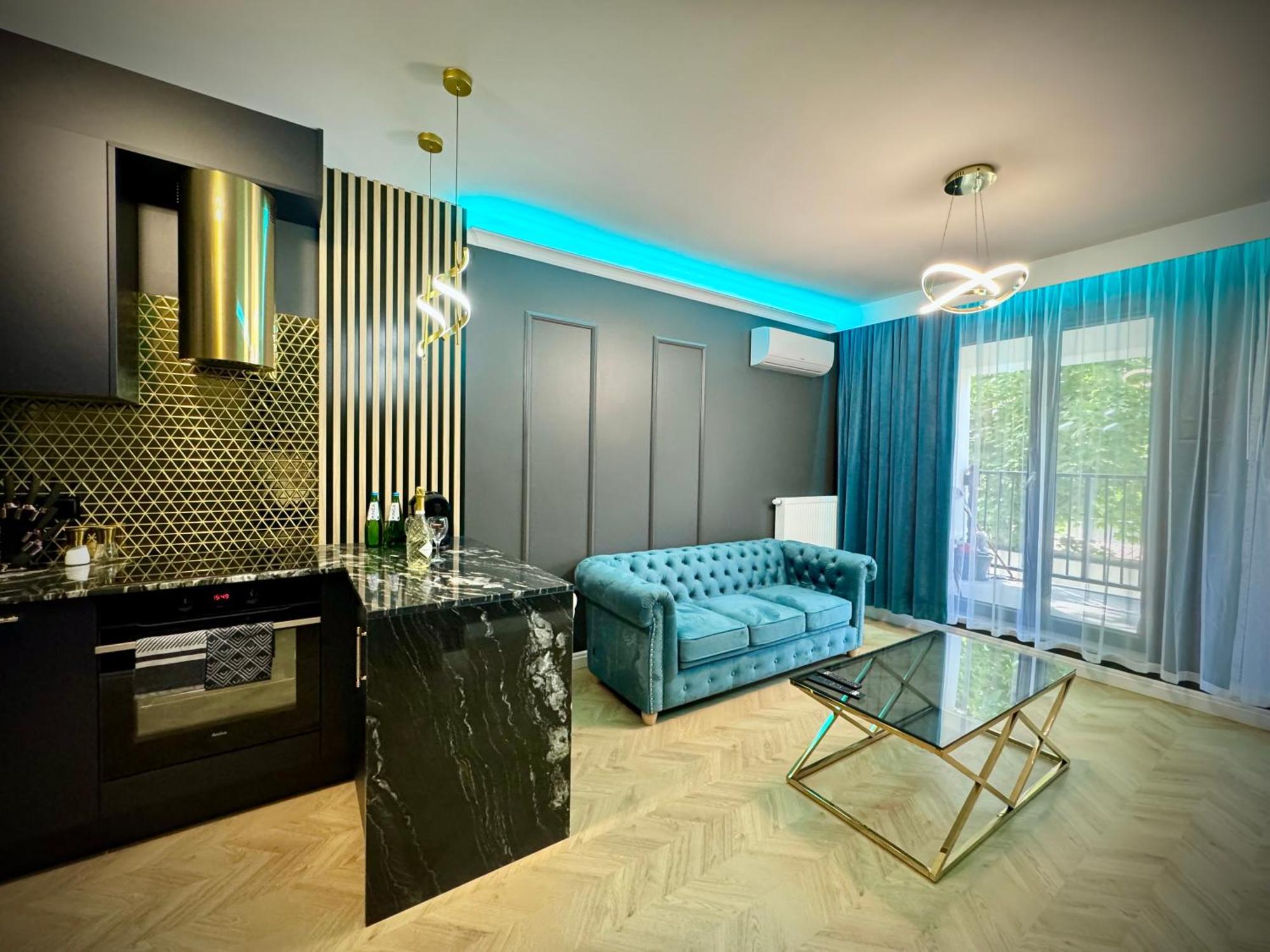 Golden Park Aparthotel Szczecin Buitenkant foto