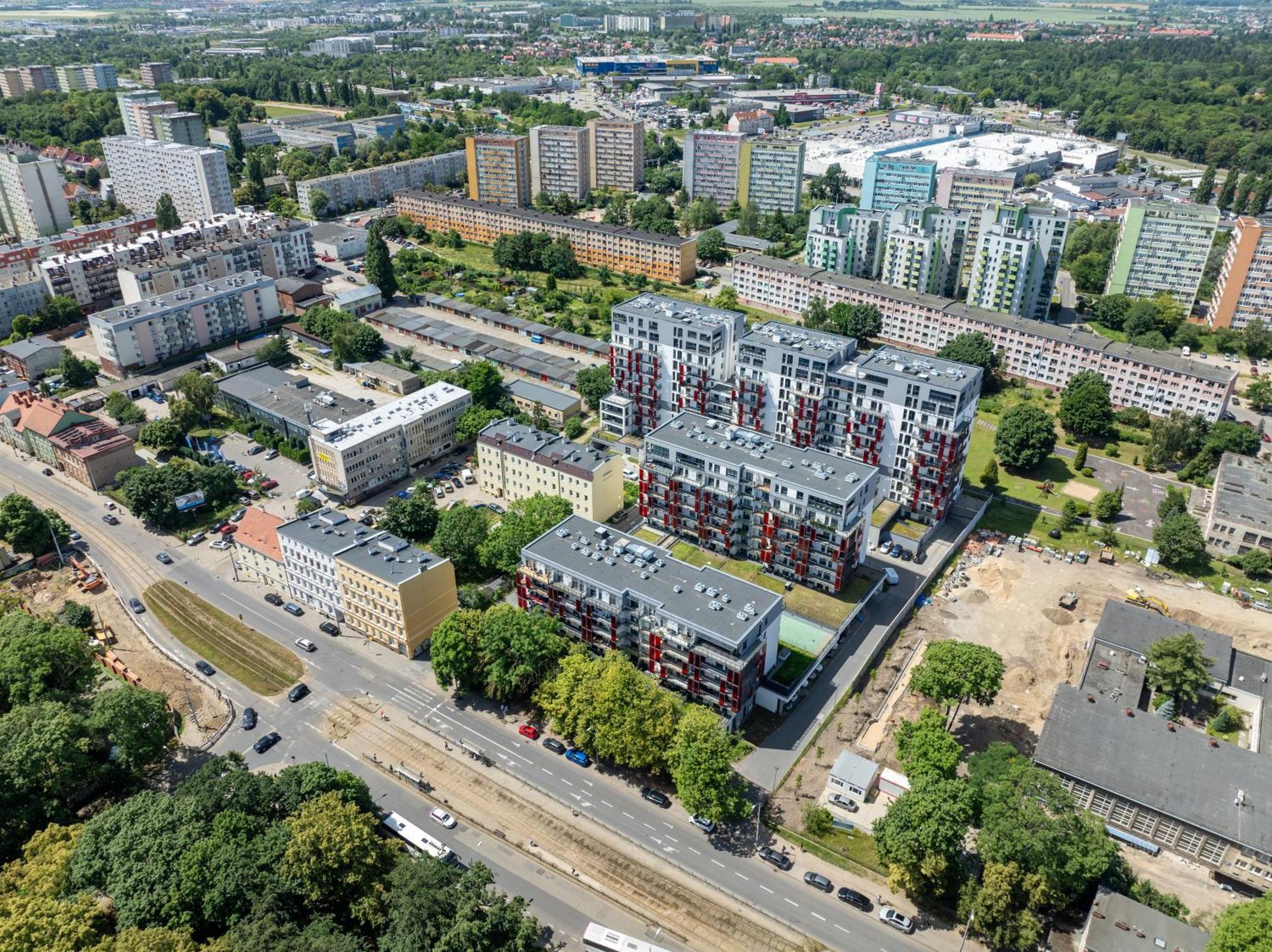 Golden Park Aparthotel Szczecin Buitenkant foto
