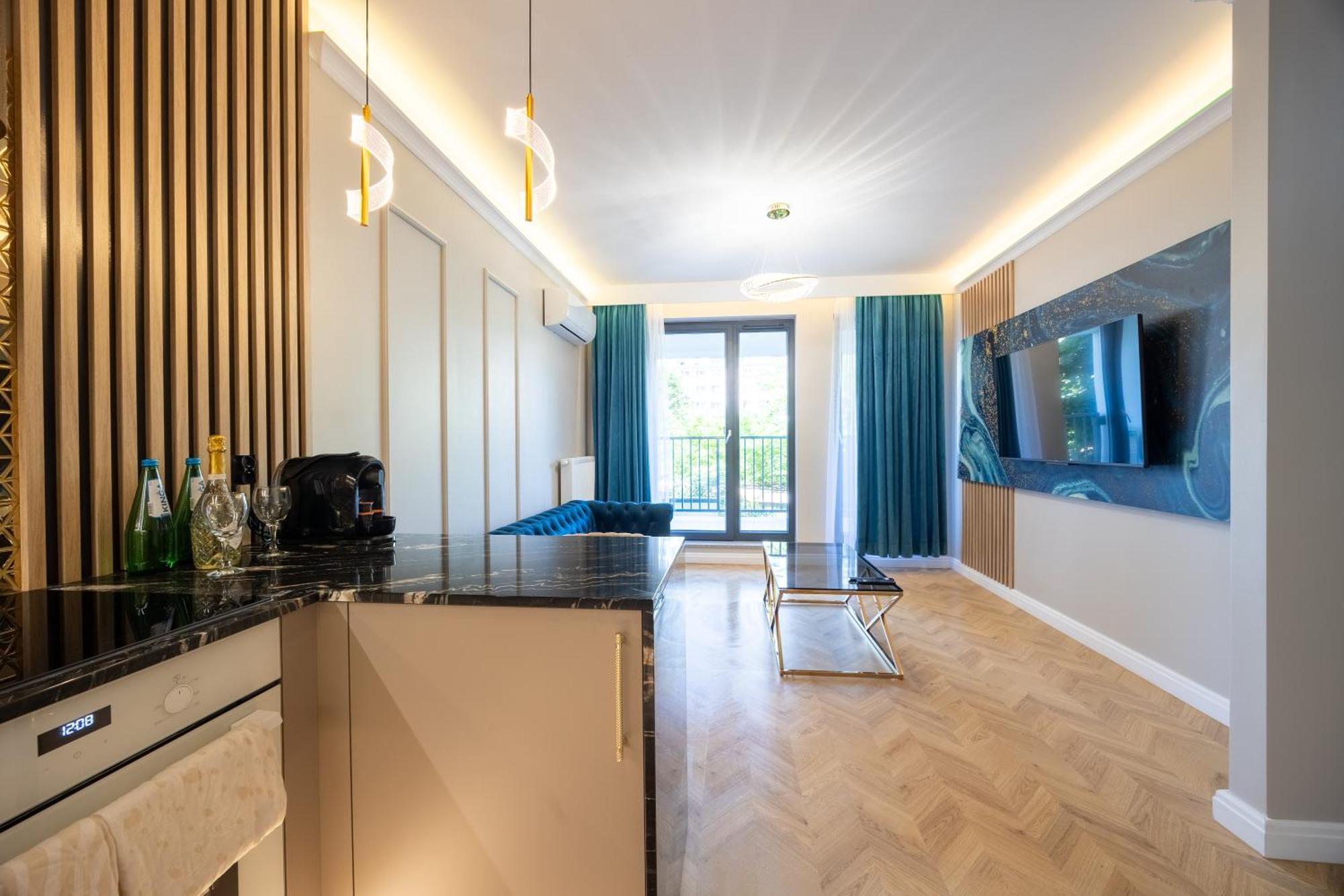 Golden Park Aparthotel Szczecin Buitenkant foto